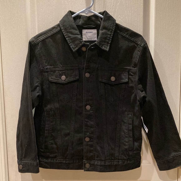 Old Navy Other - Old Navy Gender-Neutral Black Jean Trucker Jacket for Kids New With Tag